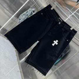 Picture of Chrome Hearts Jeans Short _SKUChromeHeartsM-2XLhgntx928834